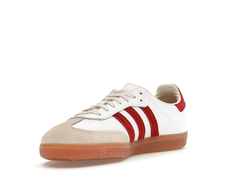 adidas Samba Sporty & Rich White Collegiate Burgundy - image 14