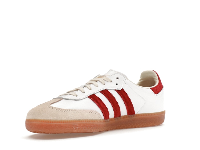 adidas Samba Sporty & Rich White Collegiate Burgundy - image 15