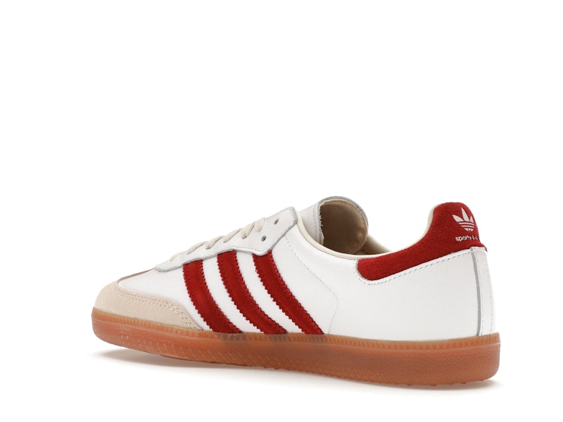 adidas Samba Sporty & Rich White Collegiate Burgundy - image 23