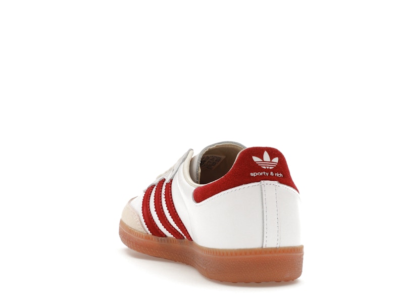 adidas Samba Sporty & Rich White Collegiate Burgundy - image 26