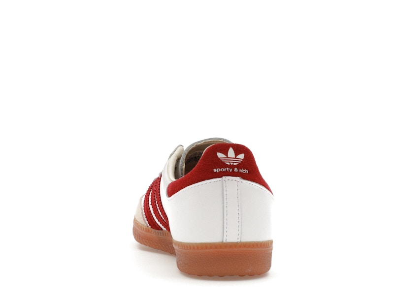adidas Samba Sporty & Rich White Collegiate Burgundy - image 27