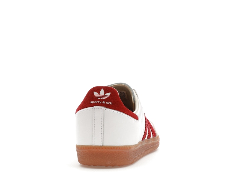 adidas Samba Sporty & Rich White Collegiate Burgundy - image 29