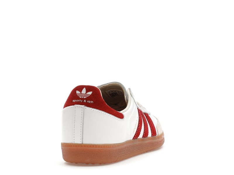 adidas Samba Sporty & Rich White Collegiate Burgundy - image 30