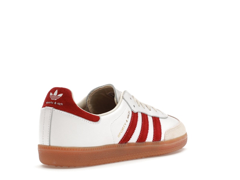 adidas Samba Sporty & Rich White Collegiate Burgundy - image 32