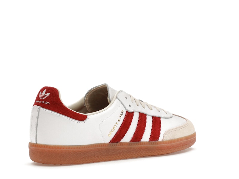 adidas Samba Sporty & Rich White Collegiate Burgundy - image 33