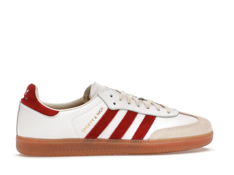 adidas Samba Sporty & Rich White Collegiate Burgundy - image 36