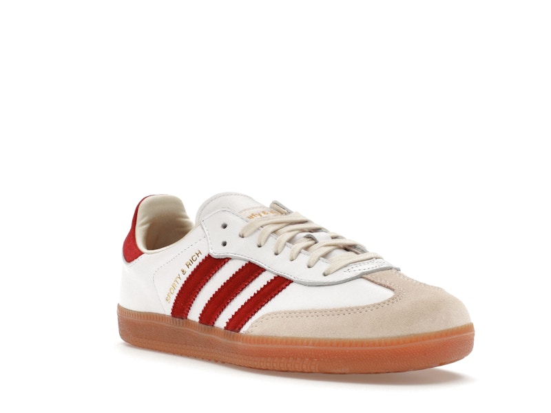 adidas Samba Sporty & Rich White Collegiate Burgundy - image 6