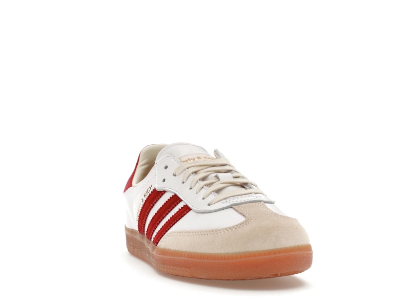 adidas Samba Sporty & Rich White Collegiate Burgundy - image 8