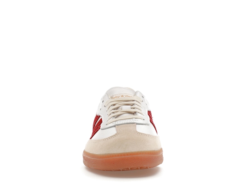 adidas Samba Sporty & Rich White Collegiate Burgundy - image 10