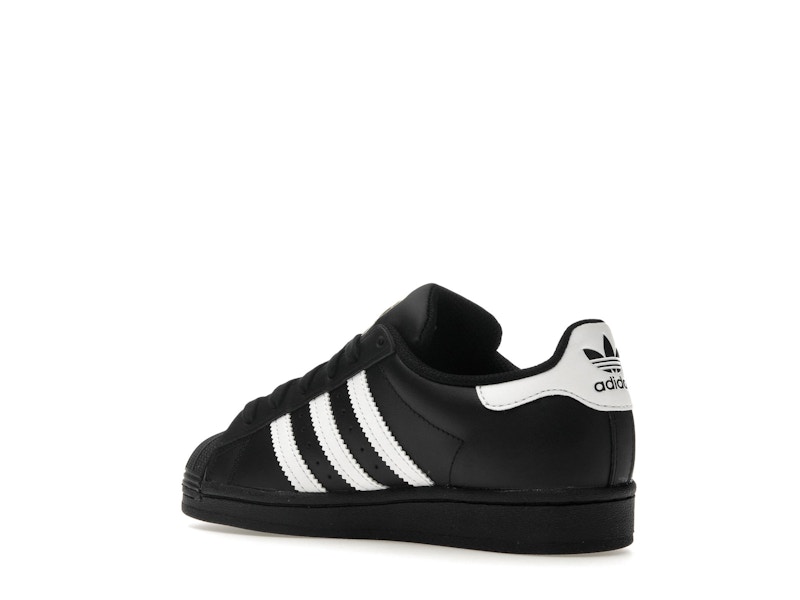 adidas Superstar Core Black Cloud White Gold (GS) - image 23