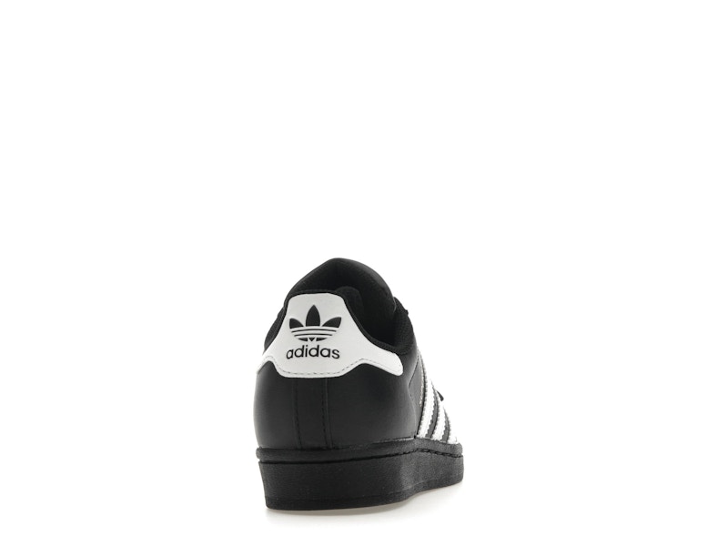 adidas Superstar Core Black Cloud White Gold (GS) - image 29