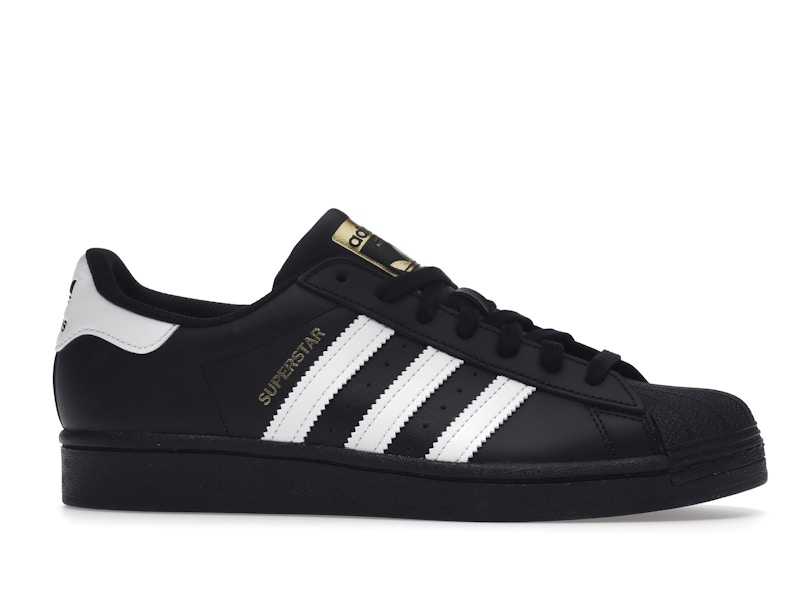 adidas Superstar Core Black Cloud White Gold - image 2