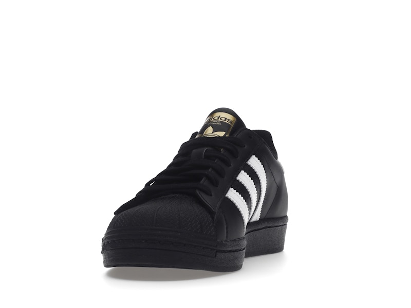 adidas Superstar Core Black Cloud White Gold - image 12
