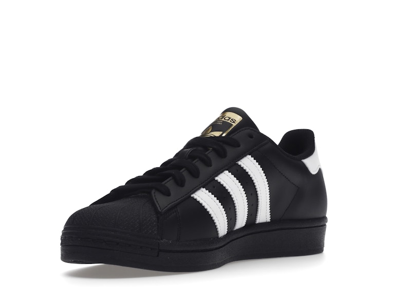adidas Superstar Core Black Cloud White Gold - image 14