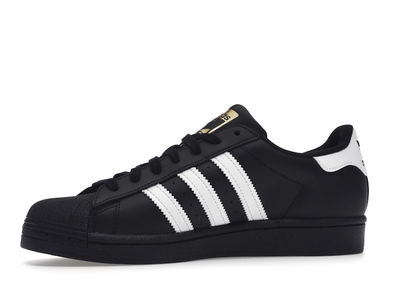 adidas Superstar Core Black Cloud White Gold - image 17