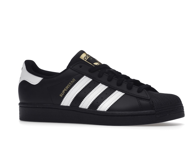 adidas Superstar Core Black Cloud White Gold - image 3