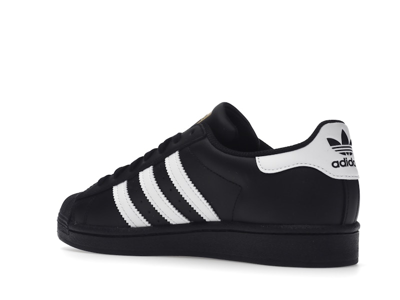 adidas Superstar Core Black Cloud White Gold - image 23