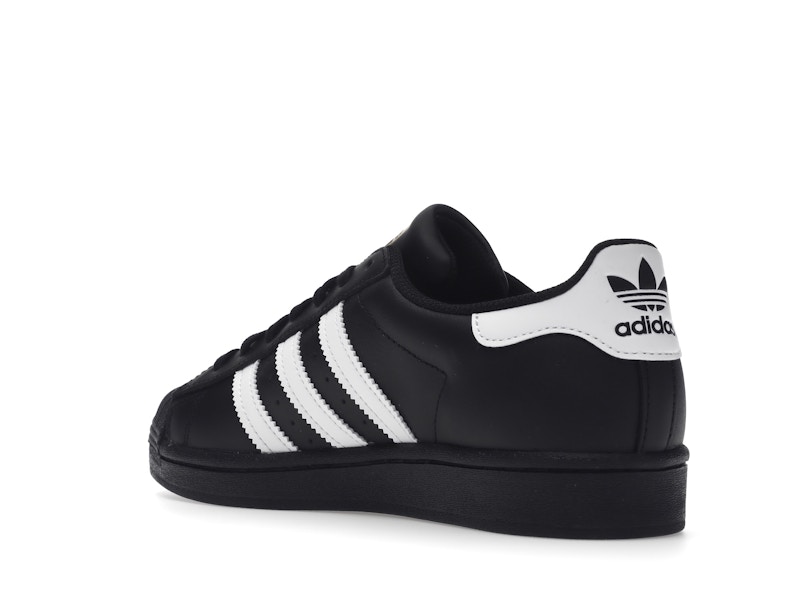 adidas Superstar Core Black Cloud White Gold - image 24