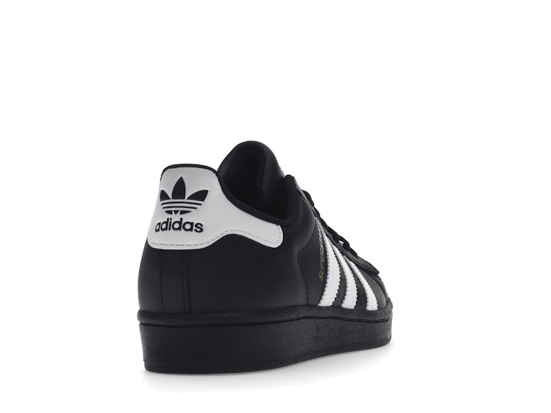 adidas Superstar Core Black Cloud White Gold - image 30