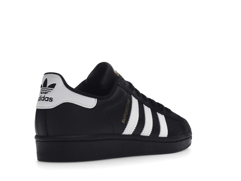 adidas Superstar Core Black Cloud White Gold - image 32