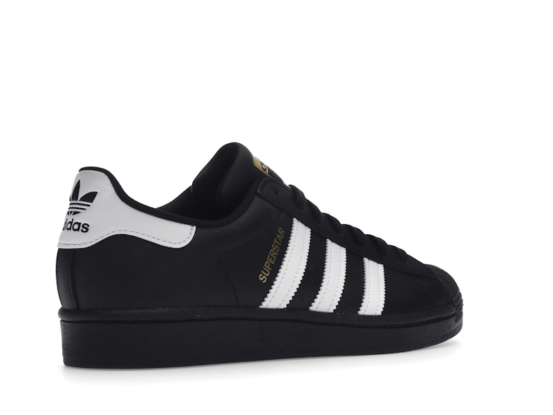 adidas Superstar Core Black Cloud White Gold - image 33
