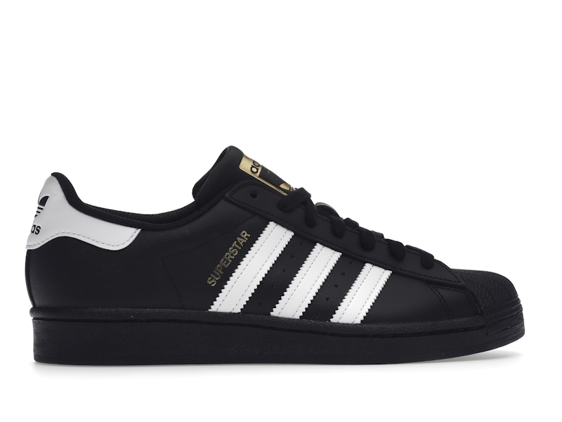 adidas Superstar Core Black Cloud White Gold - image 36