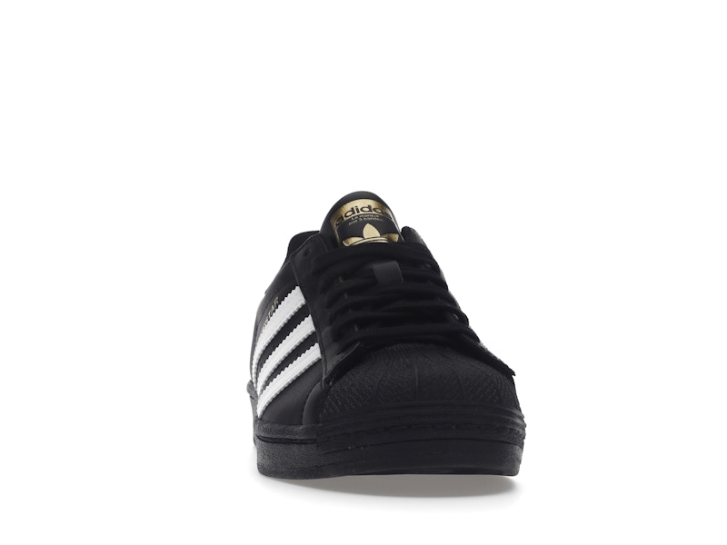 adidas Superstar Core Black Cloud White Gold - image 9