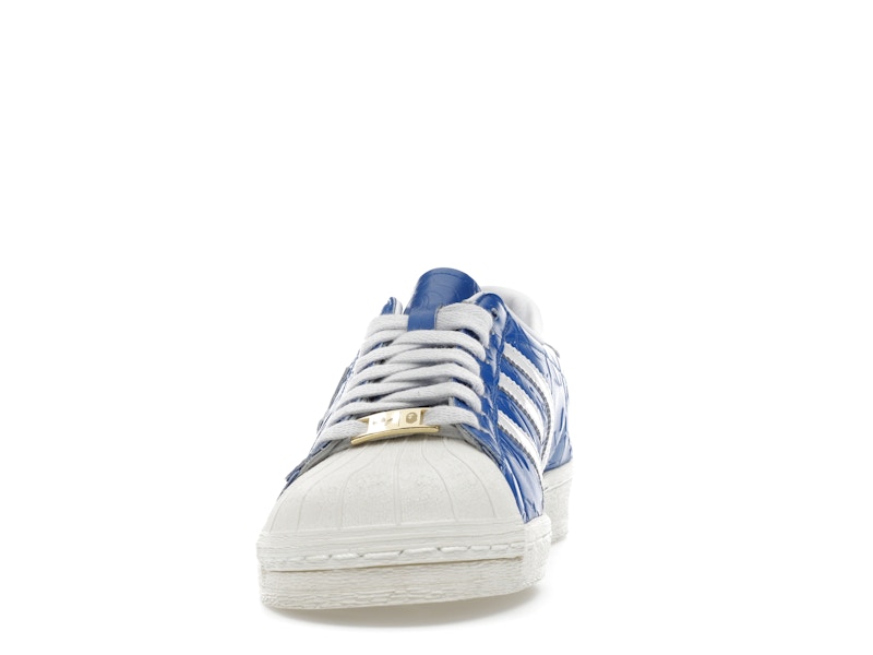 adidas Superstar Vintage Bape Blue White - image 11