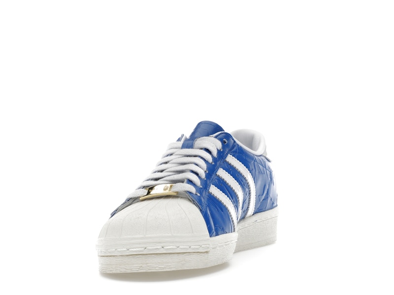 adidas Superstar Vintage Bape Blue White - image 12