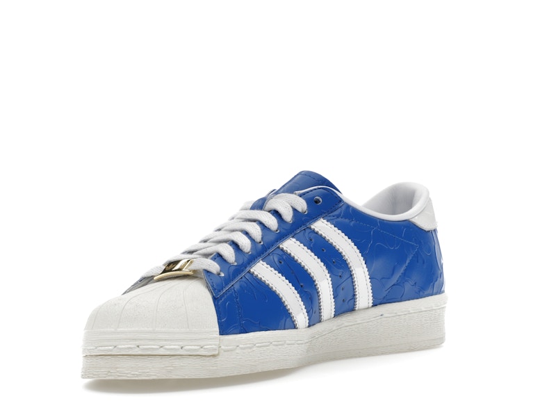 adidas Superstar Vintage Bape Blue White - image 14