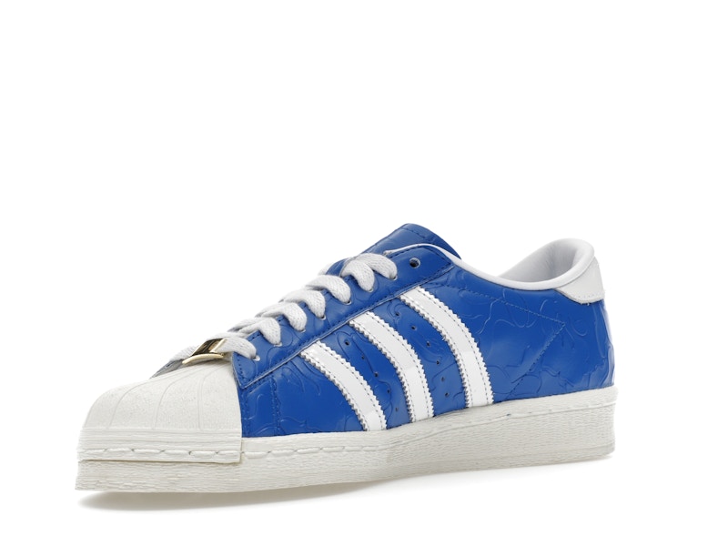 adidas Superstar Vintage Bape Blue White - image 15