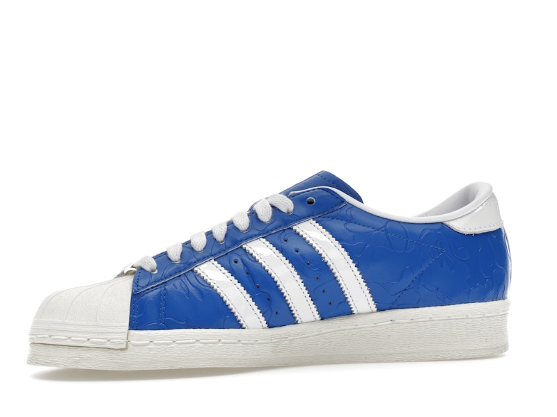 adidas Superstar Vintage Bape Blue White - image 17