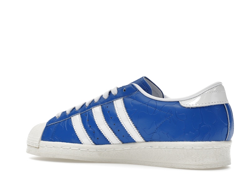 adidas Superstar Vintage Bape Blue White - image 22