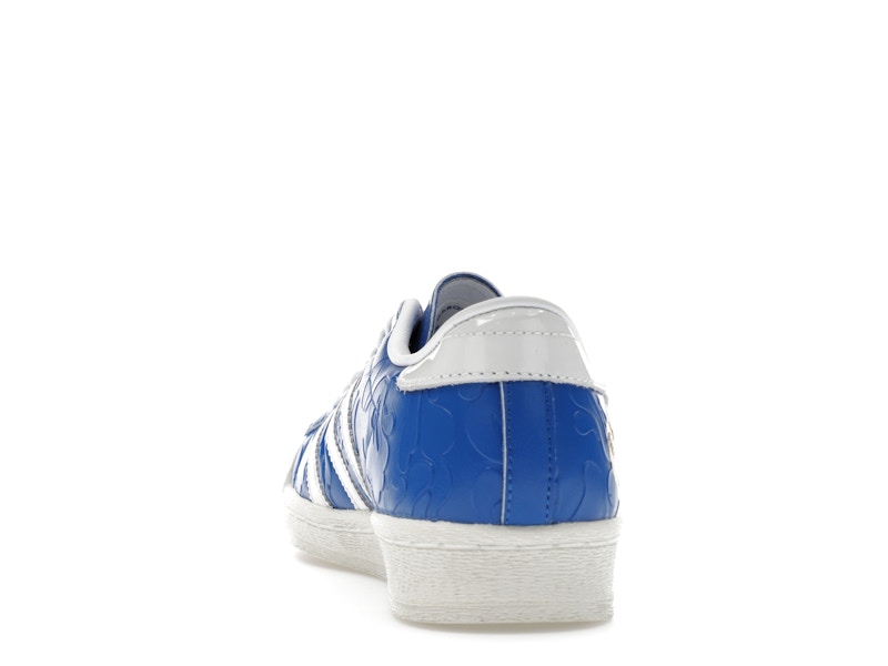 adidas Superstar Vintage Bape Blue White - image 27