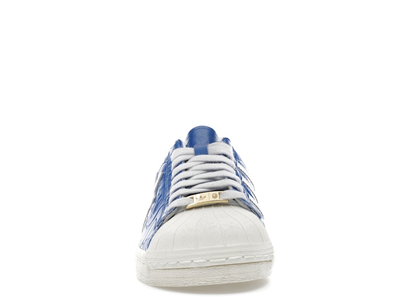 adidas Superstar Vintage Bape Blue White - image 10