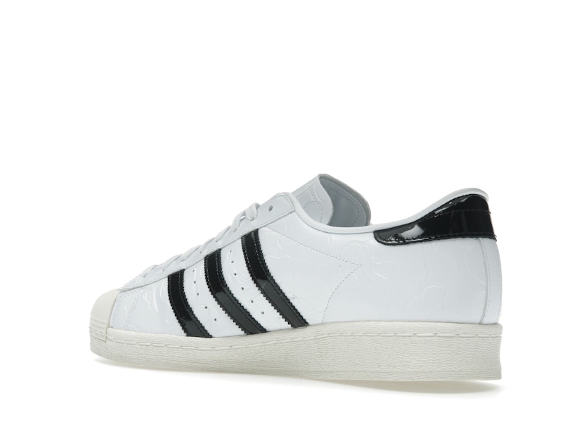 adidas Superstar Vintage Bape White Black - image 23