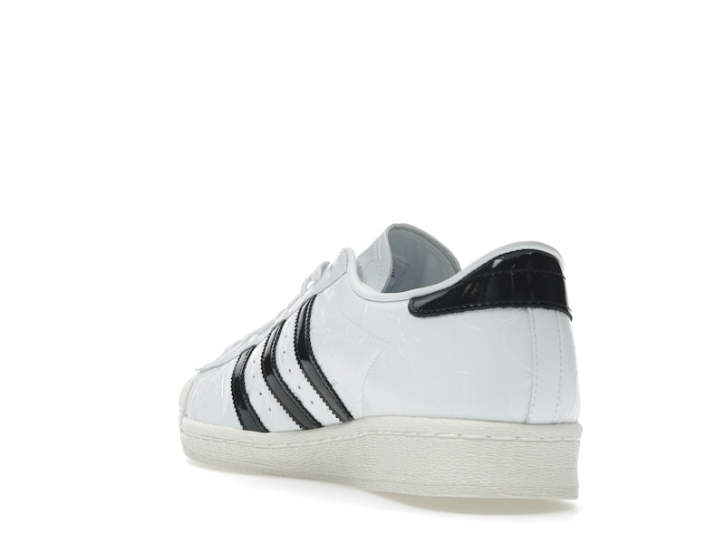 adidas Superstar Vintage Bape White Black - image 25