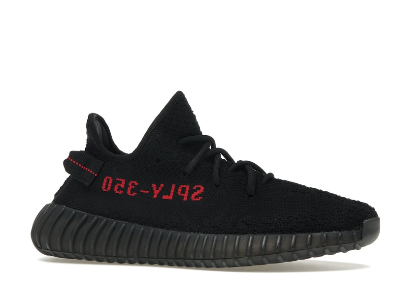 adidas Yeezy Boost 350 V2 Black Red - image 3