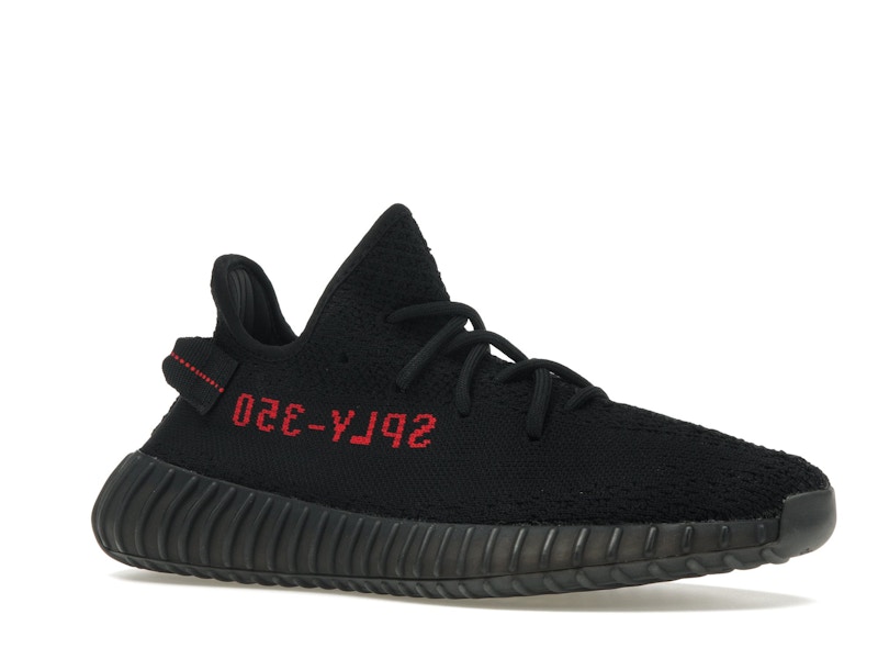 adidas Yeezy Boost 350 V2 Black Red - image 4