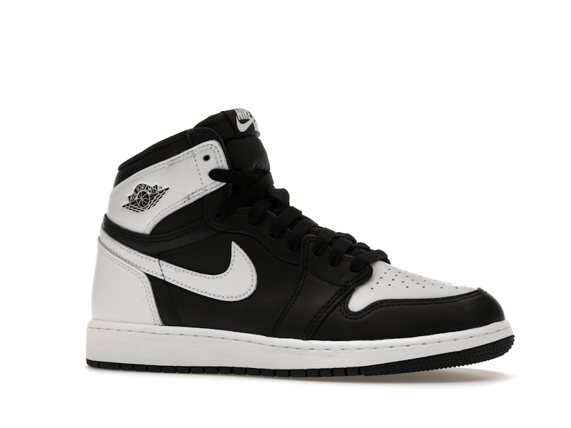 Jordan 1 Retro High OG Black White (GS) - image 3
