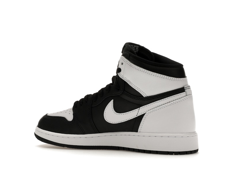 Jordan 1 Retro High OG Black White (GS) - image 22
