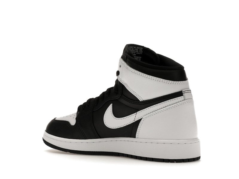 Jordan 1 Retro High OG Black White (GS) - image 23