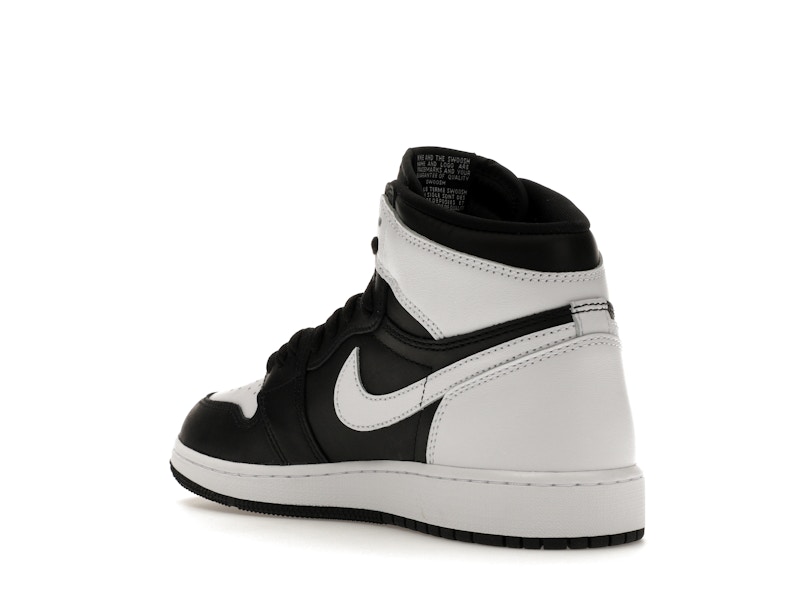 Jordan 1 Retro High OG Black White (GS) - image 24