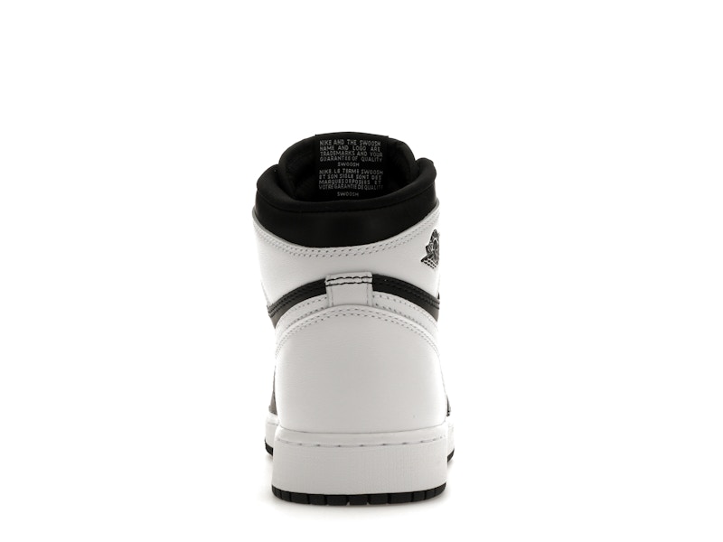Jordan 1 Retro High OG Black White (GS) - image 28