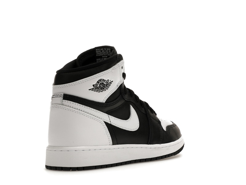 Jordan 1 Retro High OG Black White (GS) - image 32