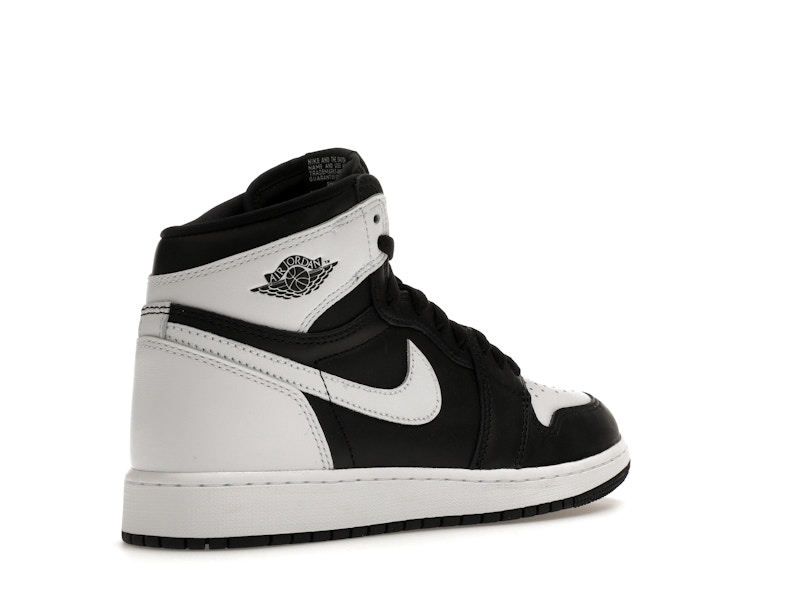 Jordan 1 Retro High OG Black White (GS) - image 33