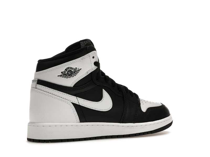 Jordan 1 Retro High OG Black White (GS) - image 34