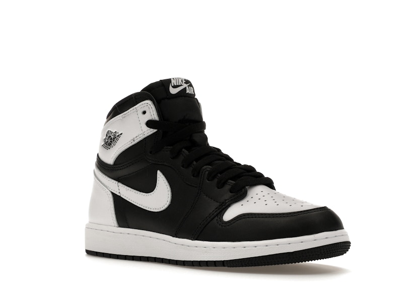 Jordan 1 Retro High OG Black White (GS) - image 5