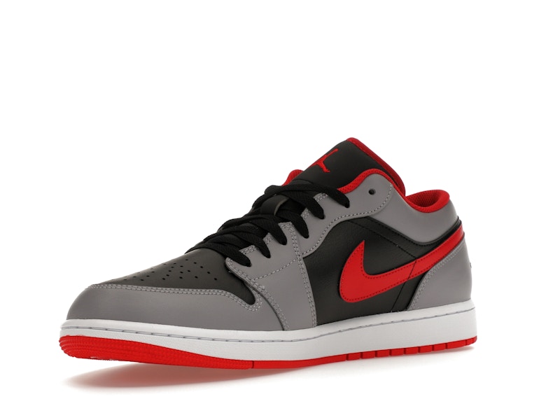 Jordan 1 Low Black Light Smoke Grey Gym Red - image 15