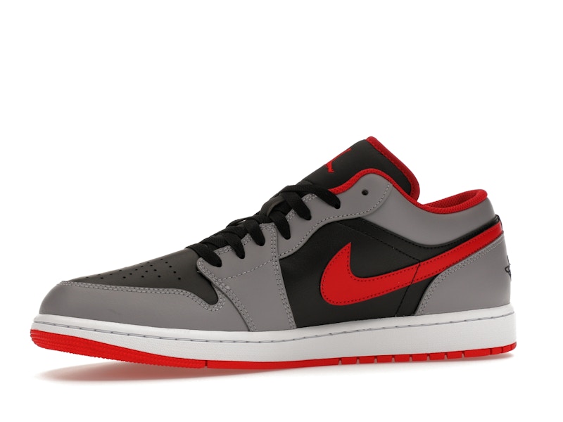 Jordan 1 Low Black Light Smoke Grey Gym Red - image 17